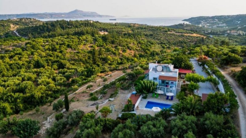 Douliana Kreta - Douliana: Geräumige Villa mit Meer- und Bergblick Haus kaufen